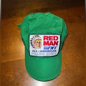 Red Man Patch Dad Hat | Vintage